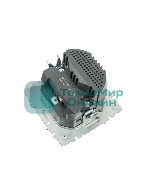 Розетка 1-местная IEK BRITE РЮш11-1-БрБ (BR-R14-16-U22-018-K01) с заземлением, с защитными шторками, 16А, с USB A+C 18 Вт, белый