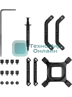Кулер для процессора DEEPCOOL AK500 G2 DIGITAL NYX LGA1851/1700/1200/115X/AM5/AM4 (9шт/кор, TDP 240W, PWM, Fan 120мм, 5 тепл. Трубок, Copper Base, черный) RET (R-AK500G2-BKNNMN-GJD-1)