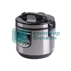 Мультиварка Galaxy GL 2643 серый, объем 5 л, 900 Вт, 10 программ