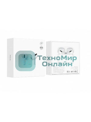 Наушники HOCO EW05 Plus беспроводные оригинальной серии с док станцией TWS, ANC, BT 5.1 белый