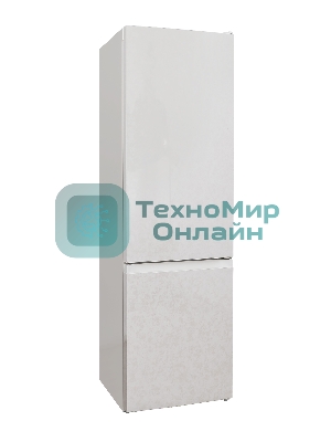 Холодильник Hotpoint HT 5200 C AB мраморный двухкамерный 240/83л морозилка снизу, No Frost