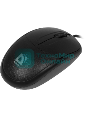 Мышь проводная Defender Datum MS-980 черный, 1000 dpi, USB, кнопки - 3