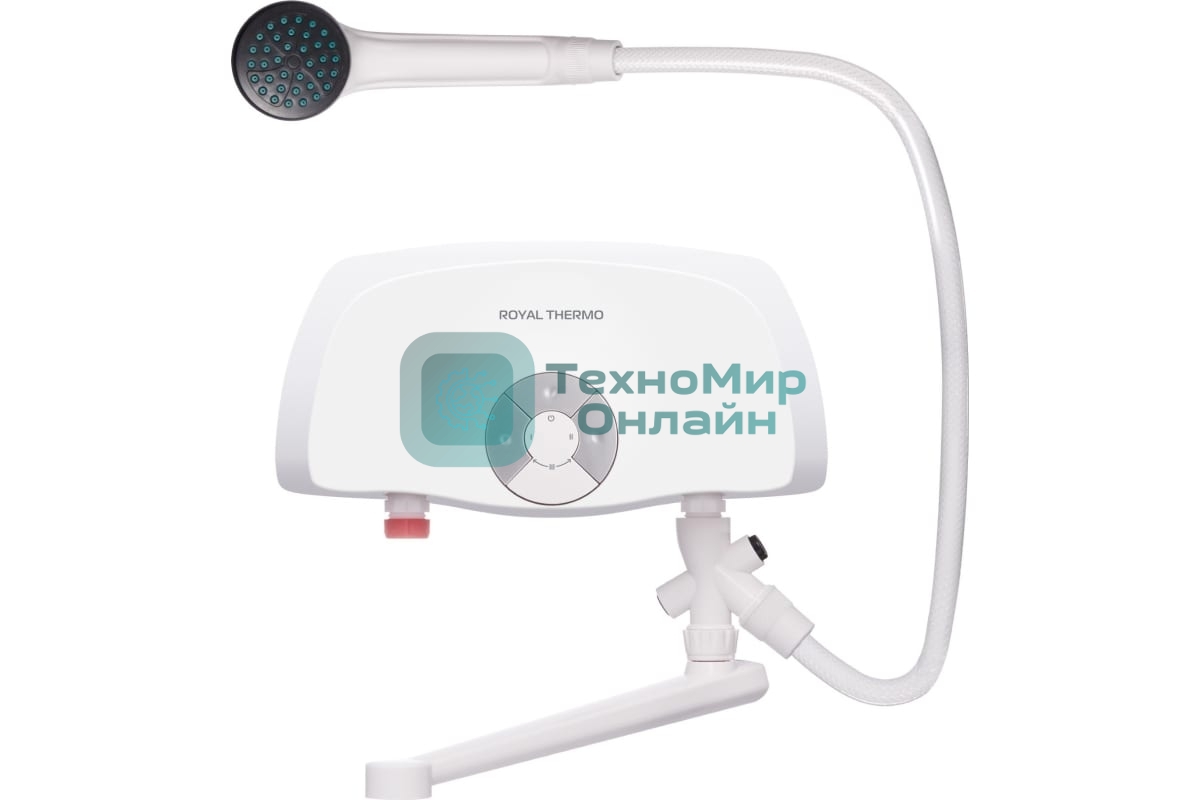 Водонагреватель проточный Royal Thermo SmartFix TS (6,5 kW) - кран+душ