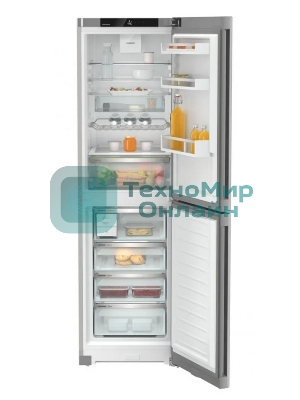 Холодильник Liebherr CNSFC 573I-22 001 серебристый двухкамерный 225/123л морозилка снизу