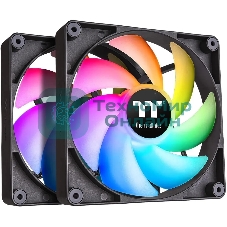 Вентилятор для корпуса Thermaltake CT140 ARGb 140x140x25мм черный 4-pin 30.5dB Ret (CL-F150-PL14SW-A)