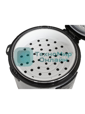 Мультиварка JVC JK-MC500 5 л, 860 Вт, серебристый с черным