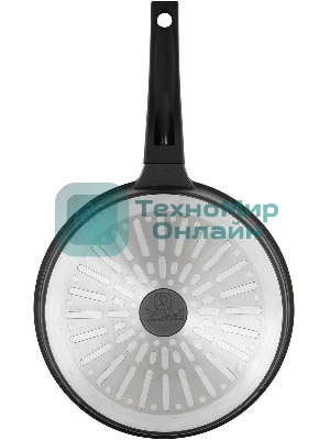 Сковорода Rondell Walzer RDA-769, 28см, без крышки, черный