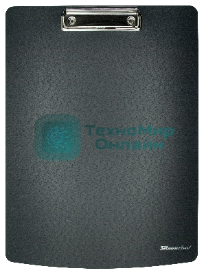 Папка-планшет Silwerhof 957019 A4 полифом 2мм, черный