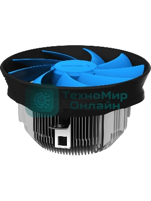 Кулер для процессора DEEPCOOL ARCHER BIGPRO V2 черный/синий, 120 мм, алюминий/медь, 2000 об/мин, 29.7 дБ, 4 pin, 125 Вт, 70 мм