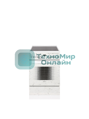 Плита электрическая Gefest ЭП Н Д 5560-03 0042 белый/мрамор, конфорок 4 электрических, духовка 55 л, 50 см x 85 см x 58.5 см