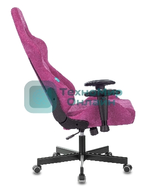 Кресло Бюрократ VIKING KNIGHT LT15 FABRIC малиновый, ткань, 120 кг, механизм качания