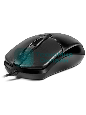 Мышь проводная SVEN RX-112 черный, 800 dpi, USB, кнопки - 3