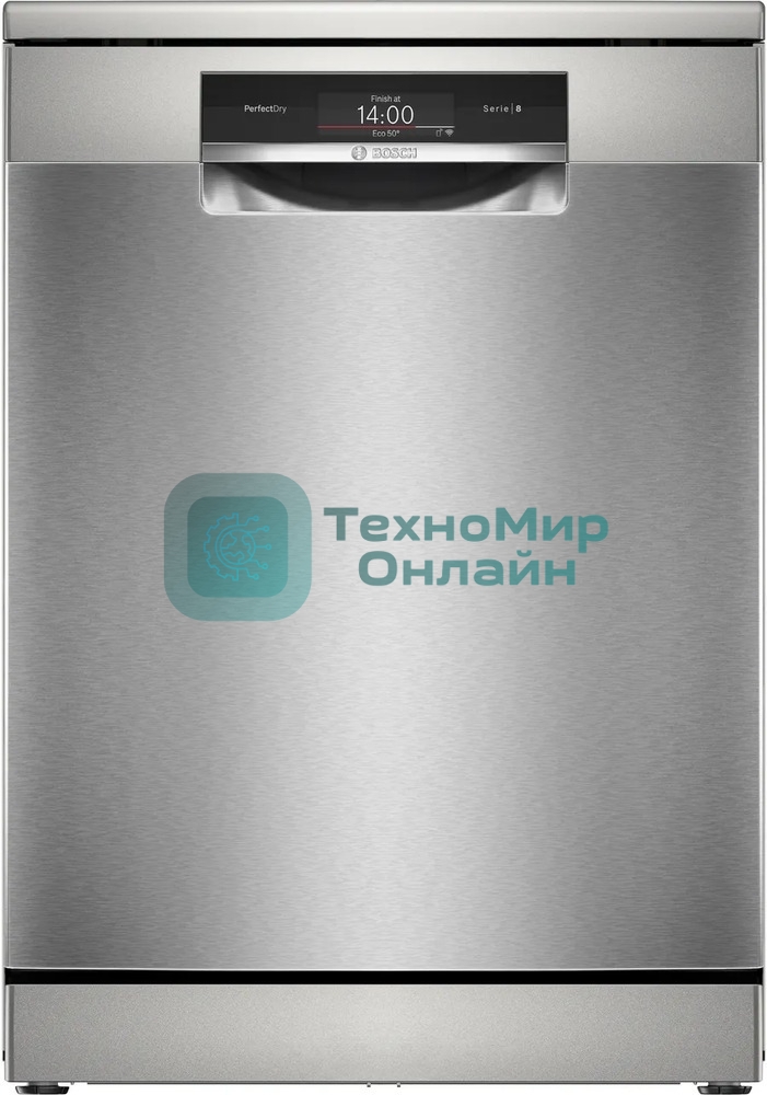 Посудомоечная машина Bosch SMS8ZDI86Q, серебристый, 60 см, 13 компл., 40 дБ, класс A+++