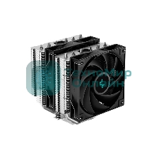 Кулер для процессора DEEPCOOL AG620 черный, 120 мм, алюминий/медь, 1850 об/мин, 29.4 дБ, 4 pin, 260 Вт, 157 мм