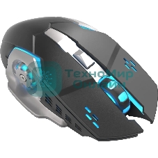 Мышь беспроводная Oklick 770GW черный, 3600 dpi, радиоканал, USB, кнопки - 6