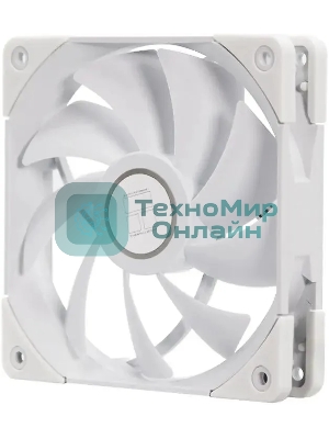 Вентилятор для корпуса Thermalright TL-C12-W белый 4-pin 25.6dB 135gr Ret