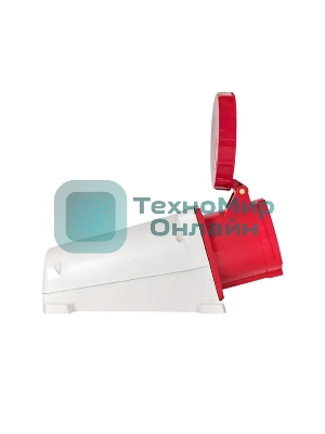 Розетка стационарная наружная EKF 135 ps-135-63-380 63А 380В 3P+РЕ+N IP67