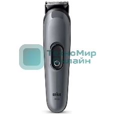 Триммер Braun AIO3500 серый (насадок в компл:3шт)