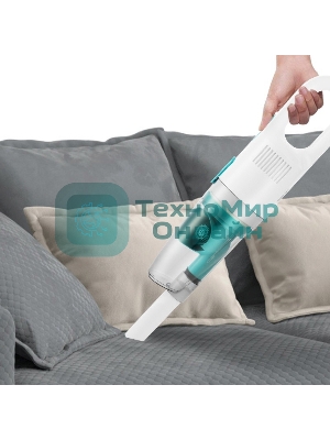 Пылесос вертикальный КТ-586-1 белый, питание от сети, 400 Вт, уборка сухая, пылесборник 1,2 л