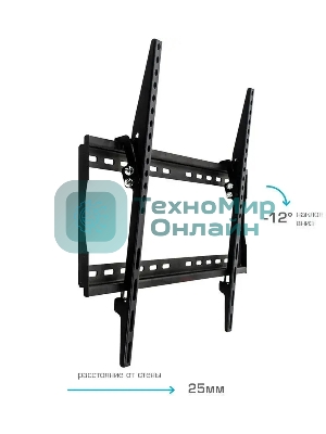 Кронштейн для TV Arm media STEEL-2 new черный, настенный, 32