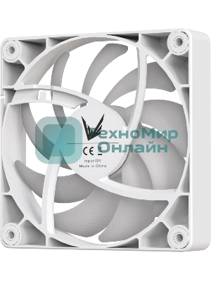 Вентилятор для корпуса Formula PA120R Reverse ARGB 120х120x25 белый 4-pin 28.8дБ (PA120R WHITE) Ret