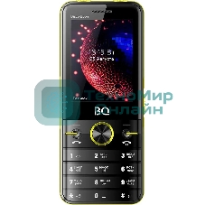 Мобильный телефон BQ 2842 Disco Boom желтый/черный