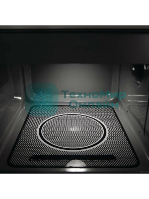 Микроволновая печь Gorenje MO20S4BC черный, 20 л, 700 Вт, переключатели - кнопки, поворотный механизм