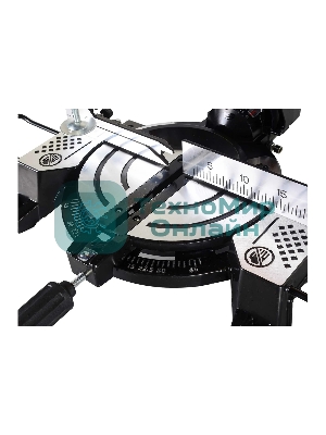 Торцовочная пила ВИХРЬ ПТ-255Л 1700 Вт, 220 В, 5000 об/мин, диск 255х30 мм, пропил 90х130 мм