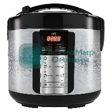 Мультиварка JVC JK-MC500 5 л, 860 Вт, серебристый с черным
