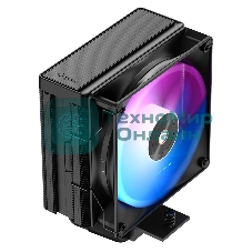 Кулер для процессора Cooler Ocypus Delta A40 BK ARGb Delta-A40-BK1NAWN00X-GL черный 120мм алюминий+медь 2000rpm 29db 4-pin 220W 156мм