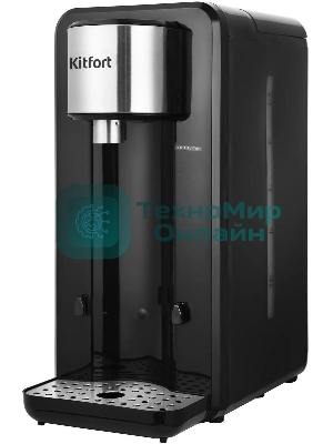 Термопот Kitfort КТ-2504 2.5л. 2000Вт черный/серебристый