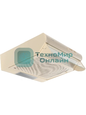 Вытяжка козырьковая 60П-290-П3Л кремовый, 60 см, 290 куб. м/ч, 52 дБ