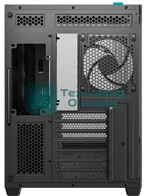 Корпус DeepCool CG530U 4F Black, Midi-Tower, чёрный, 4 x 120 мм