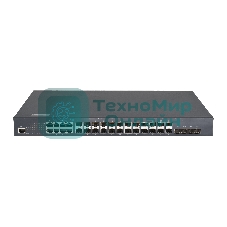 Коммутатор GIGALINK GL-SW-G201-28SC, 8×100/1000 Мбит/с Combo + 16×1 Гбит/с SFP + 4×10 Гбит/с SFP+, управляемый