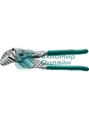 Клещи переставные-гаечный ключ KRAFTOOL Vise-Wrench, 180/36 мм (1 7/16