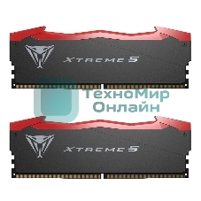 Оперативная память Patriot Viper Xtreme 5, DDR5, 48GB (2x24GB), 7600MHz, CL36, DIMM, с радиаторами, черный