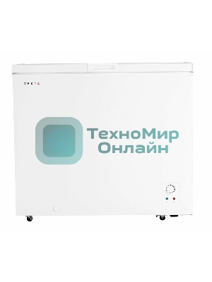 Морозильный ларь Vekta FR-270W02, белый, 270л, 1 камера, 960*635*858 мм, полезный объем 249 л.