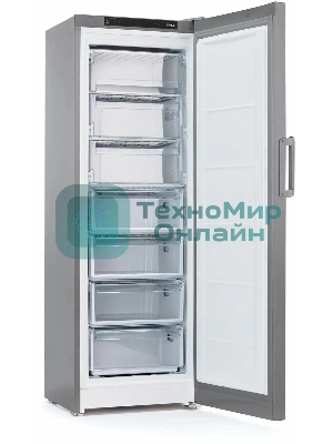 Морозильная камера Stinol STZ 175 GF, серебристый, 275 л, 4 ящика, 3 полки