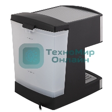 Кофеварка рожковая Endever Costa-1060 черный/стальной, исп. кофе - молотый, 1.6 л, 1000 Вт, 20 бар