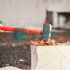 Кувалда Rexant 12-8135 с фибергласовой обрезиненной рукояткой, 5000 г