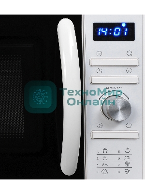 Микроволновая печь Vitek VT-MW0320 белый, 20 л, 700 Вт, переключатели - кнопки, поворотный механизм