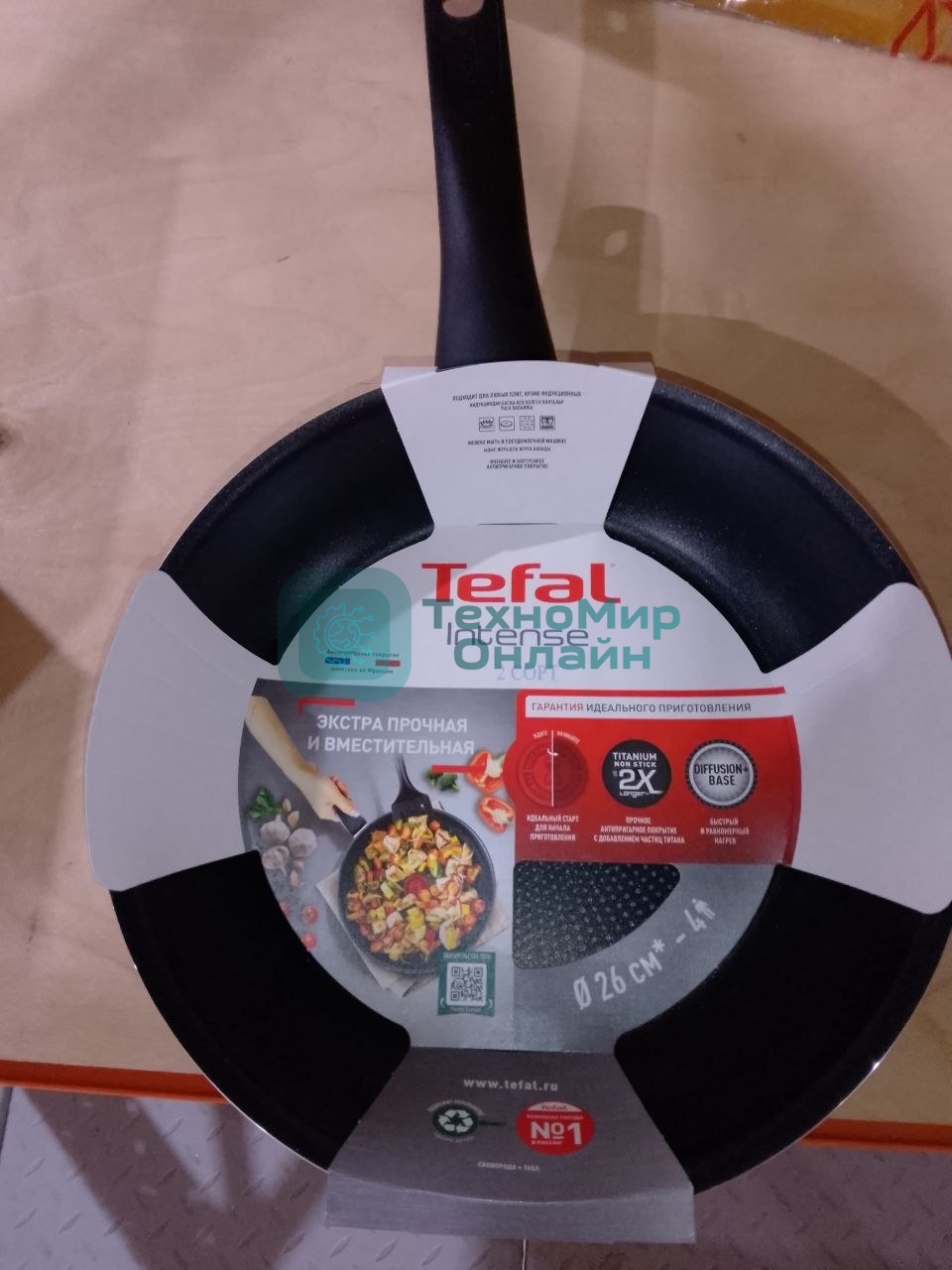 (Поврежденная упаковка) Сковорода TEFAL 26 INTENSE