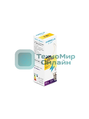 Светодиодная лампа Ambrella light 202214 Filament LED C37L-F 6W E14 3000K (60W)
