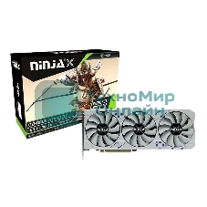 Видеокарта Ninja (Sinotex) RTX 3070Ti 8Gb GDDR6X 256BIT 3xDP HDMI 3FAN RTL