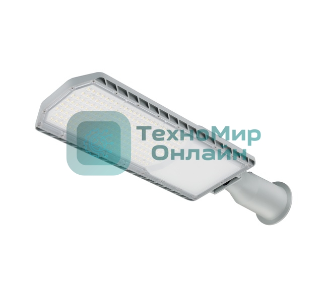 Светильник светодиодный уличный ДКУ RD 10 P 100W SHB 850 GR 566х177мм 100Вт 5000К IP66 консольн. сер. Русский Свет 17121023066