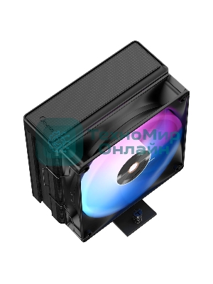 Кулер для процессора Cooler Ocypus Delta A40 BK ARGb Delta-A40-BK1NAWN00X-GL черный 120мм алюминий+медь 2000rpm 29db 4-pin 220W 156мм