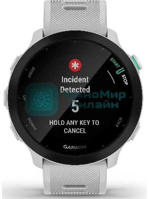 Умные часы Garmin Forerunner 55 белый 42мм