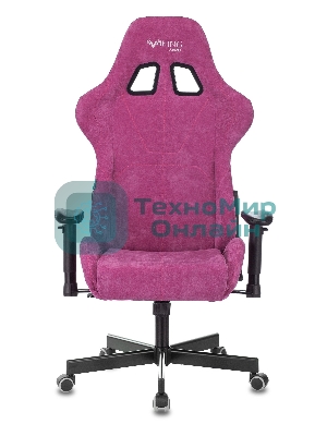 Кресло Бюрократ VIKING KNIGHT LT15 FABRIC малиновый, ткань, 120 кг, механизм качания