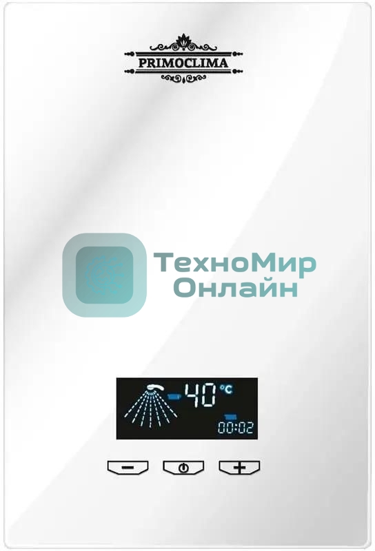 Электрический проточный водонагреватель PrimoClima VITA 8.5 кВт, белый