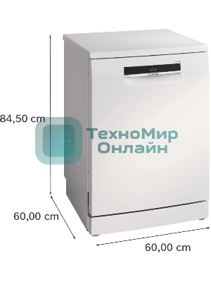 Посудомоечная машина Bosch Serie 6 SMS6EMW38Q, белый, 60 см, 13 компл., 46 дБ, класс А